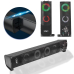 Caixa de Som com fio 6W Usb P2 com Led RGB e controle de volume