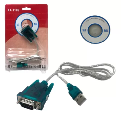 Cabo conversor USB para Serial RS232