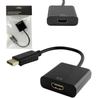 Adaptador Displayport para HDMI Preto