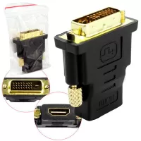 Adaptador HDMI Femea e DVI 24 1 Macho