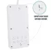 Régua Filtro de Linha com 7 Tomadas Extensão Elétrica 1 Universal 4 USB Bivolt Cabo de 2 Metros
