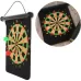 Jogo de dardos magnético profissional tiro ao alvo dupla face dobrável 38x45