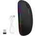 Mouse sem Fio Bluetooth e Wireless Recarregável