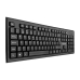 Kit teclado e mouse com fio usb preto