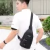 Bolsa Mochila De Peito Tiracolo Pochete Impermeável Transversal Azul