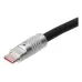 Cabo turbo USB-C 66W 6A fio grosso de 1.2 metros