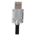 Cabo turbo USB-C 66W 6A fio grosso de 1.2 metros