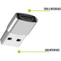 Adaptador USB para entrada Type-C ( OTG USB )