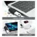 Adaptador 2 em 1 Tipo-C para Micro USB OTG, Carregamento Rápido e Transferência de Dados