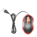 Mouse com fio básico usb 1600 DPI preto