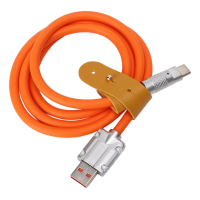 Cabo turbo USB-C 66W 6A fio grosso de 1.2 metros
