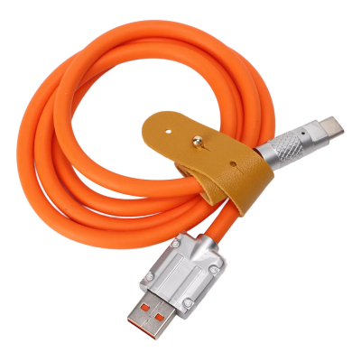 Cabo turbo USB-C 66W 6A fio grosso de 1.2 metros