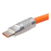 Cabo turbo USB-C 66W 6A fio grosso de 1.2 metros
