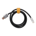 Cabo turbo USB-C 66W 6A fio grosso de 1.2 metros