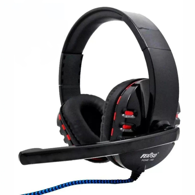Fone de ouvido Gamer Com Microfone Para Pc Computador Notebook Headset P2