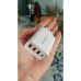 Fonte carregador Turbo 5.1A com 03 Portas USB mais 01 Porta Tipo C
