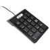 Teclado numérico USB 18 Teclas Preto