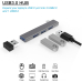 Hub Usb-c com 4 Portas 1 porta usb 3.0 e 3 portas usb 2.0