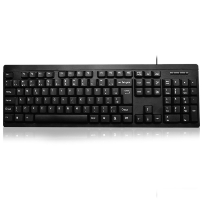 Teclado com Fio Usb ABNT2 para PC e Notebook preto