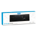 Teclado com Fio Usb ABNT2 para PC e Notebook preto