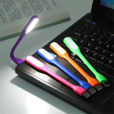 Luminária luz led usb flexível