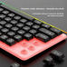 Teclado Gamer com fio usb RGB luminoso