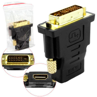 Adaptador HDMI Femea e DVI 24 1 Macho
