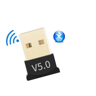 Adaptador bluetooth usb 5.0 Receptor e Transmissor de audio para PC e Notebook