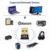 Adaptador bluetooth usb 5.0 Receptor e Transmissor de audio para PC e Notebook
