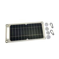 Carregador Placa Solar Usb Portátil para Celular 20w Prova Dágua